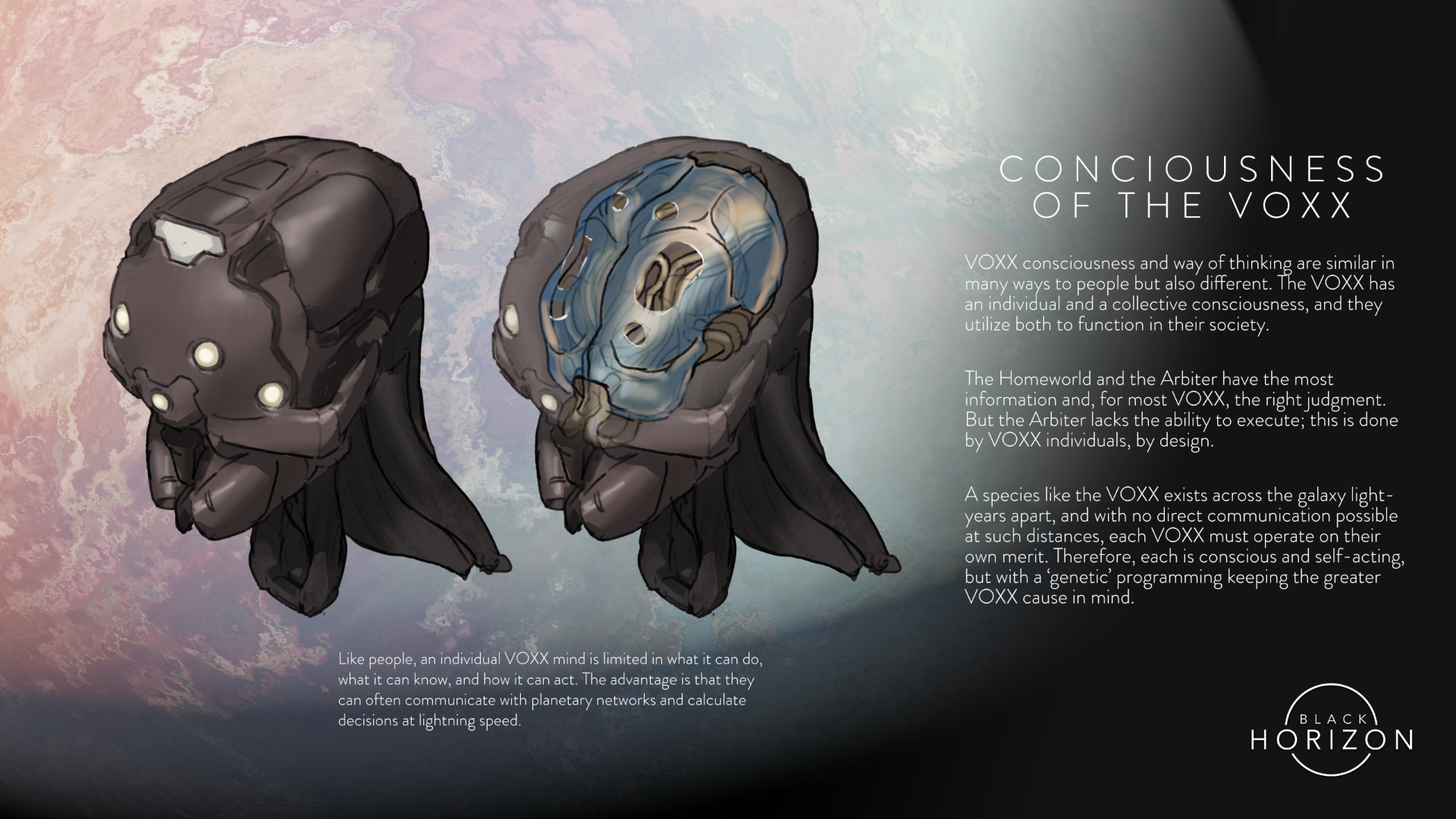 Consciousness of the VOXX