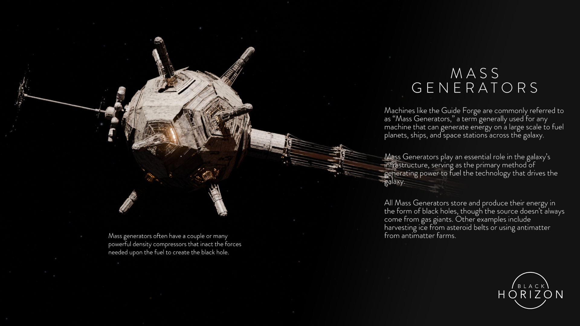 Mass Generators